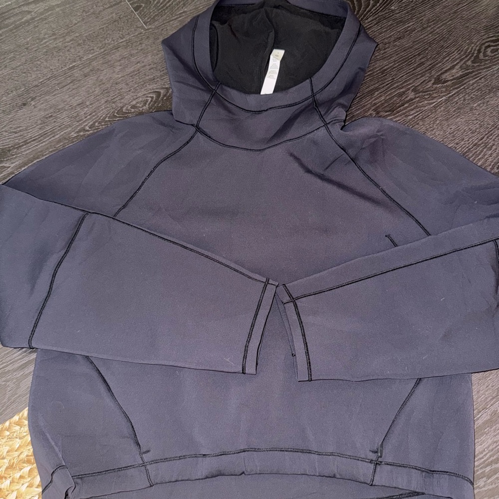 Lululemon Black Hooded Sweatshirt